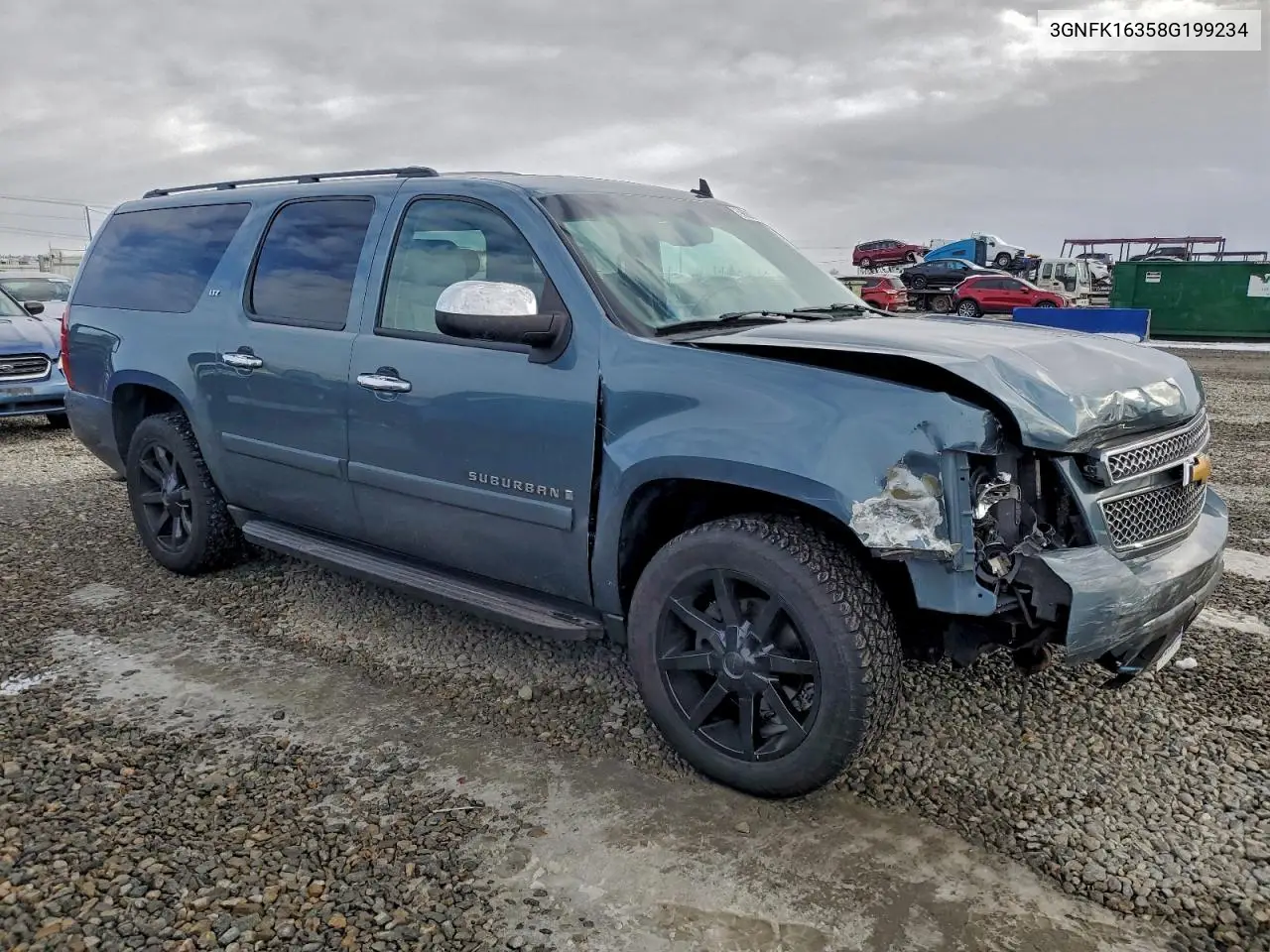 3GNFK16358G199234 2008 Chevrolet Suburban K1500 Ls