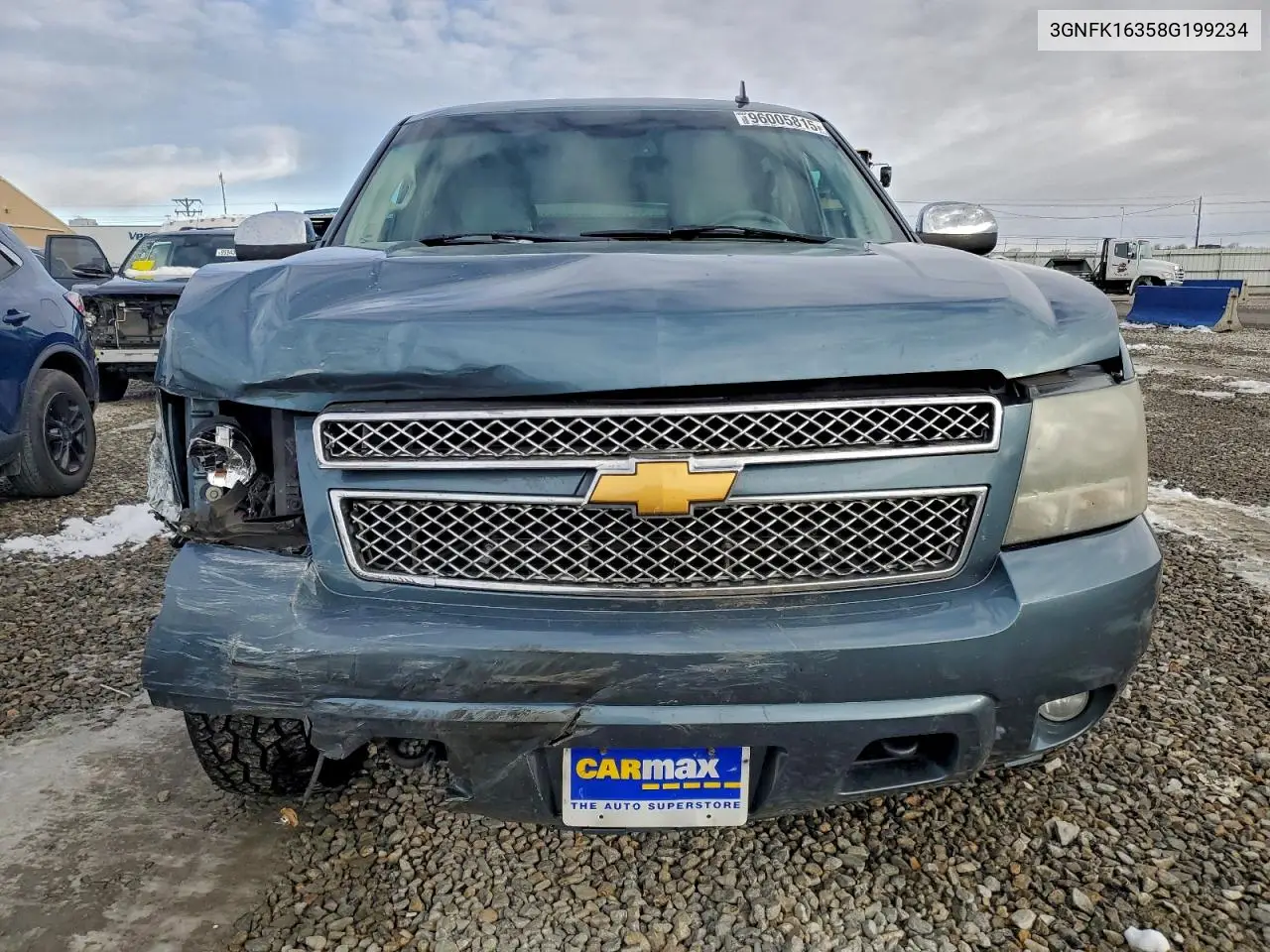 3GNFK16358G199234 2008 Chevrolet Suburban K1500 Ls