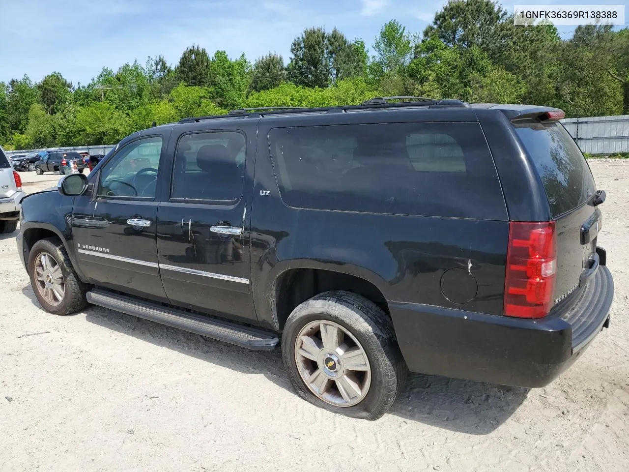 1GNFK36369R138388 2009 Chevrolet Suburban K1500 Ltz