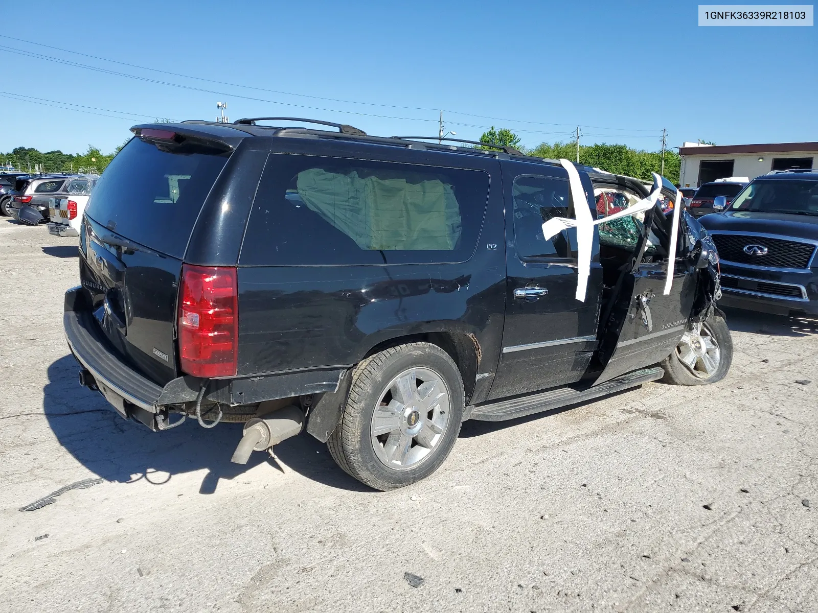 2009 Chevrolet Suburban K1500 Ltz VIN: 1GNFK36339R218103 Lot: 56446964