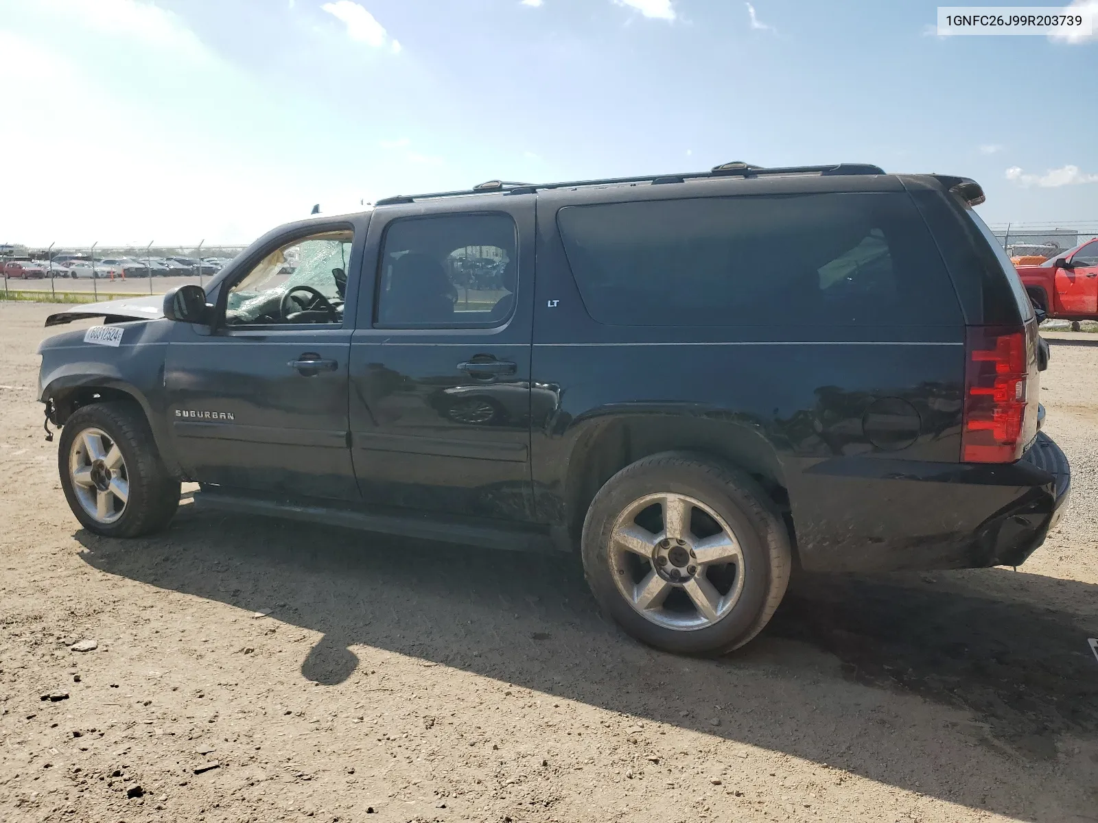 2009 Chevrolet Suburban C1500 Lt VIN: 1GNFC26J99R203739 Lot: 60312524