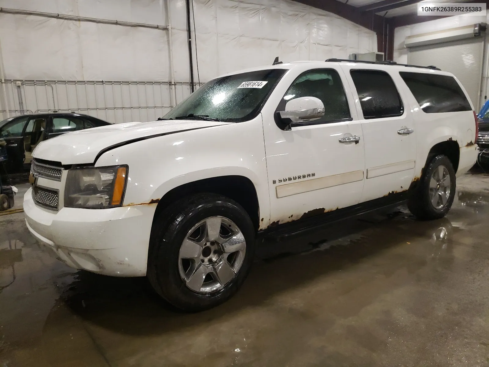 2009 Chevrolet Suburban K1500 Lt VIN: 1GNFK26389R255383 Lot: 65981614