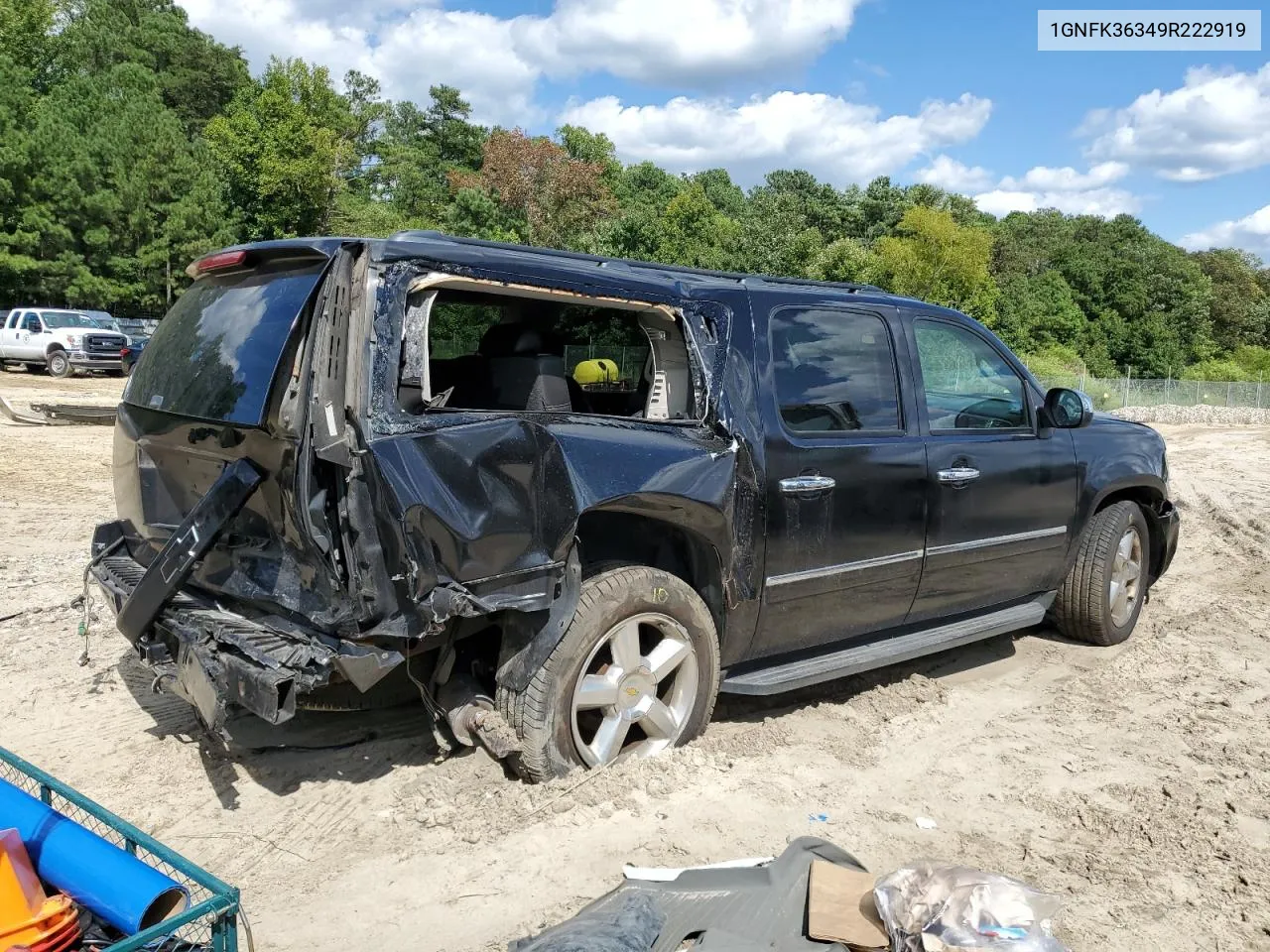 1GNFK36349R222919 2009 Chevrolet Suburban K1500 Ltz