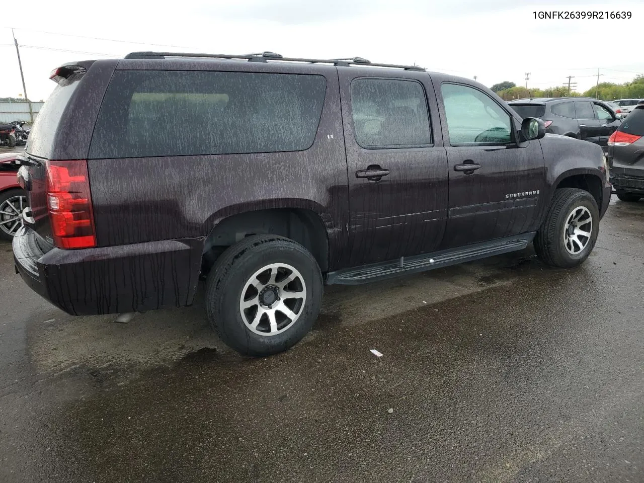 1GNFK26399R216639 2009 Chevrolet Suburban K1500 Lt