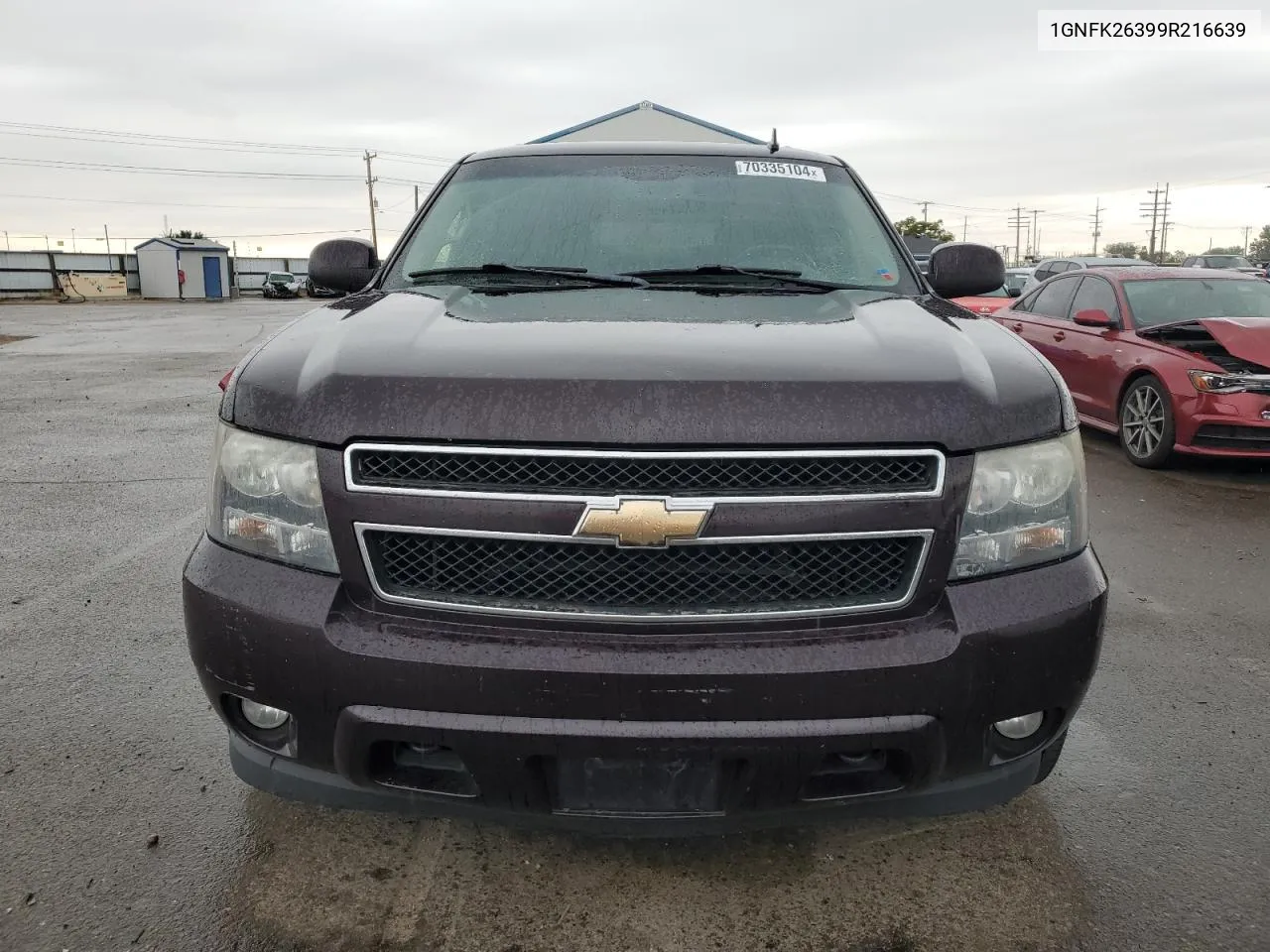 2009 Chevrolet Suburban K1500 Lt VIN: 1GNFK26399R216639 Lot: 70335104