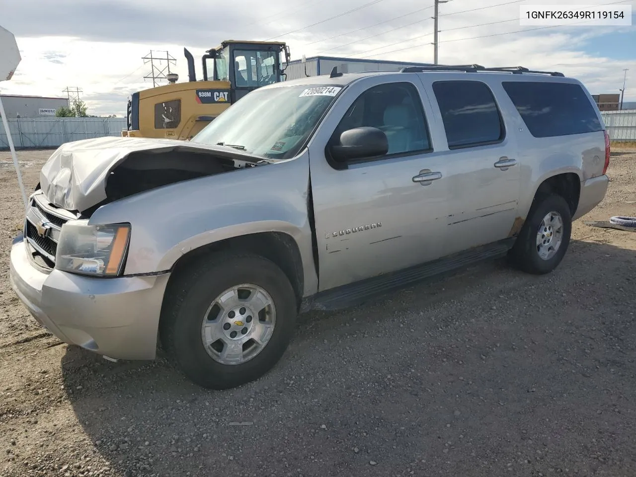 1GNFK26349R119154 2009 Chevrolet Suburban K1500 Lt