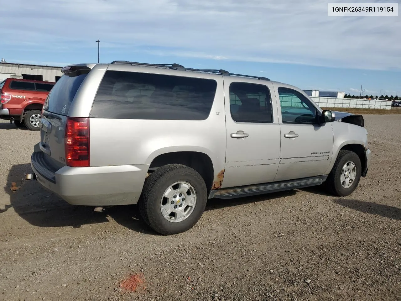 2009 Chevrolet Suburban K1500 Lt VIN: 1GNFK26349R119154 Lot: 72090214