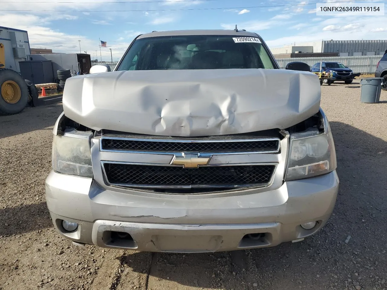 1GNFK26349R119154 2009 Chevrolet Suburban K1500 Lt