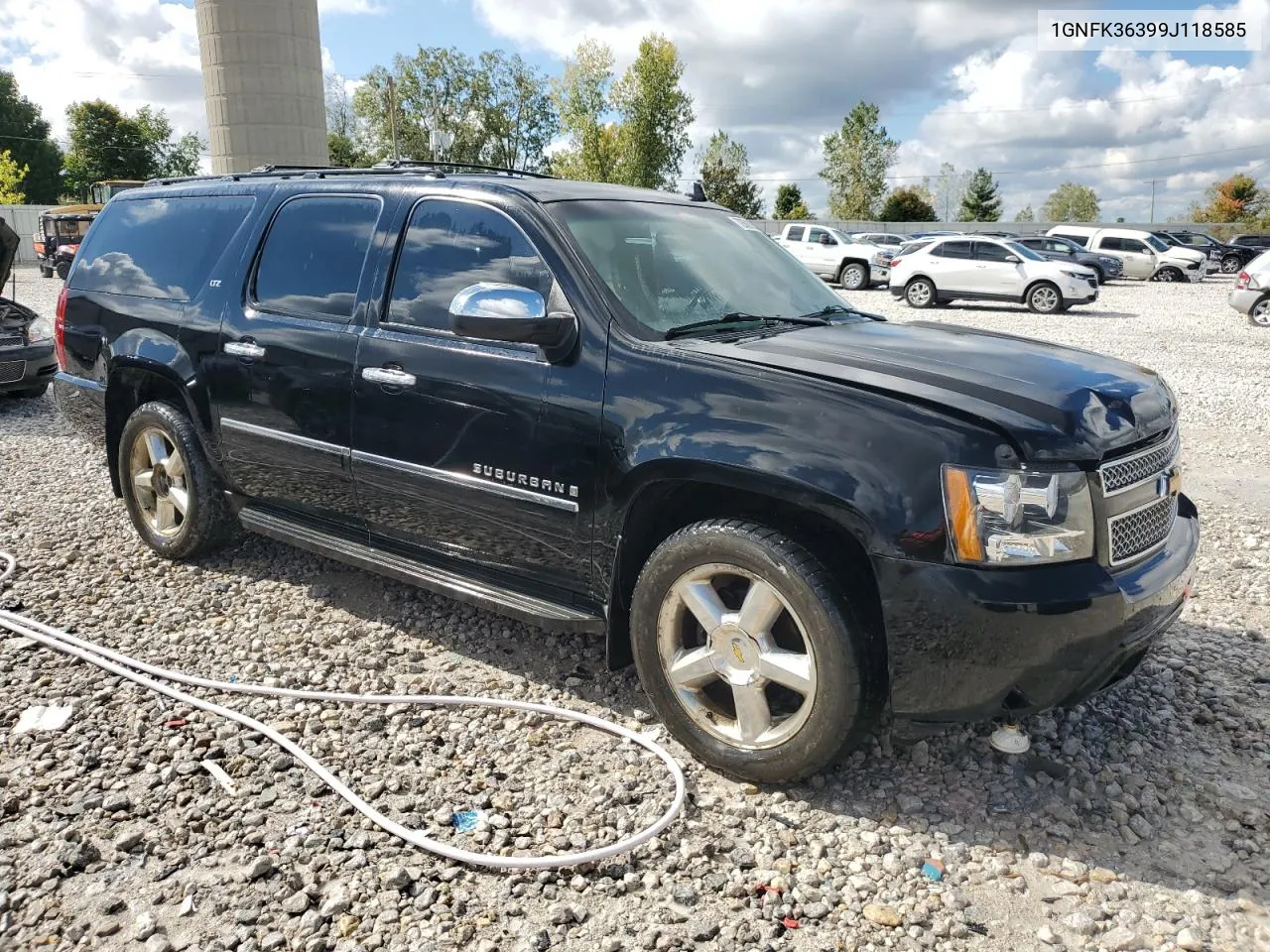 1GNFK36399J118585 2009 Chevrolet Suburban K1500 Ltz