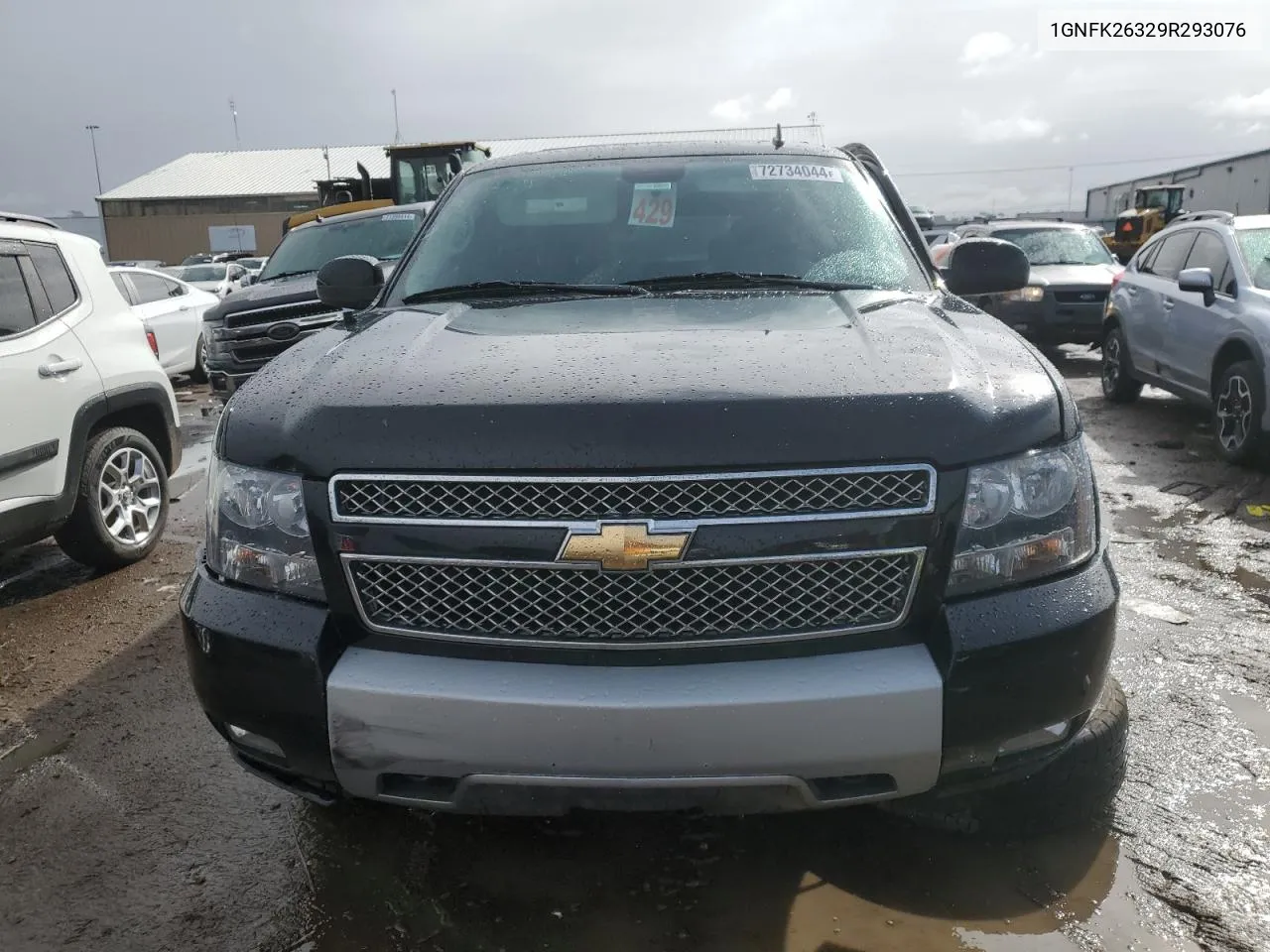 2009 Chevrolet Suburban K1500 Lt VIN: 1GNFK26329R293076 Lot: 72734044