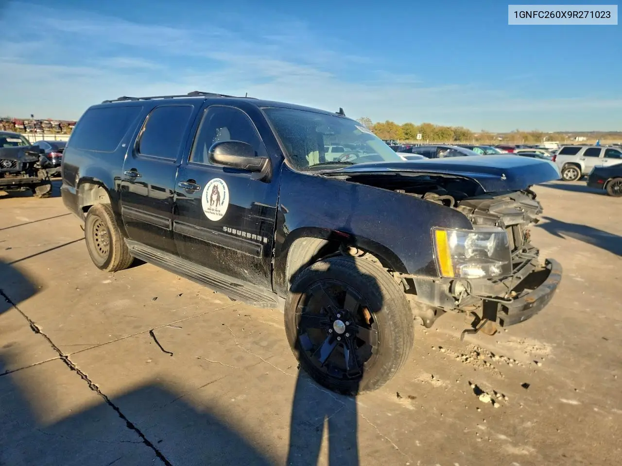 1GNFC260X9R271023 2009 Chevrolet Suburban C1500 Lt