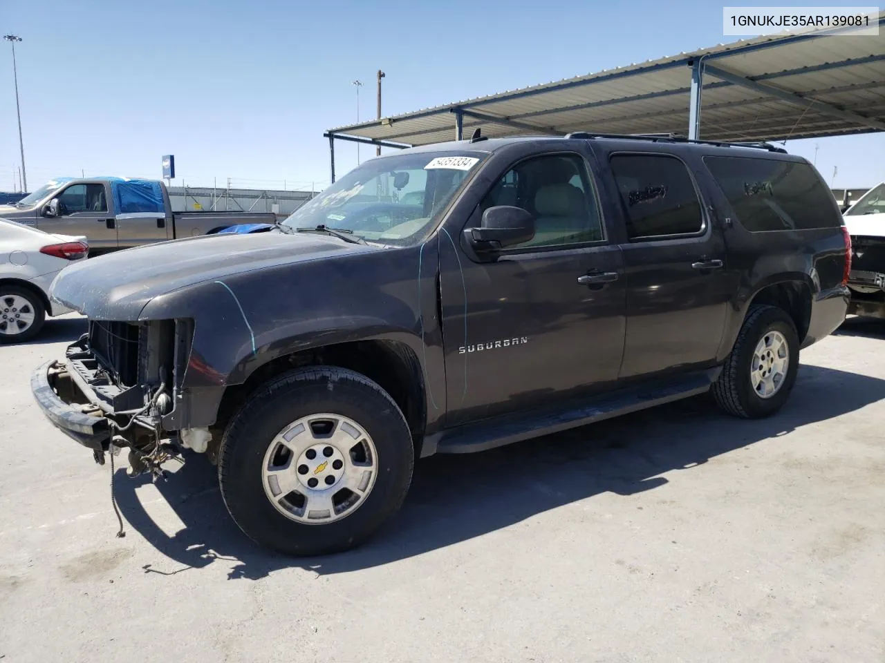 2010 Chevrolet Suburban K1500 Lt VIN: 1GNUKJE35AR139081 Lot: 54351334