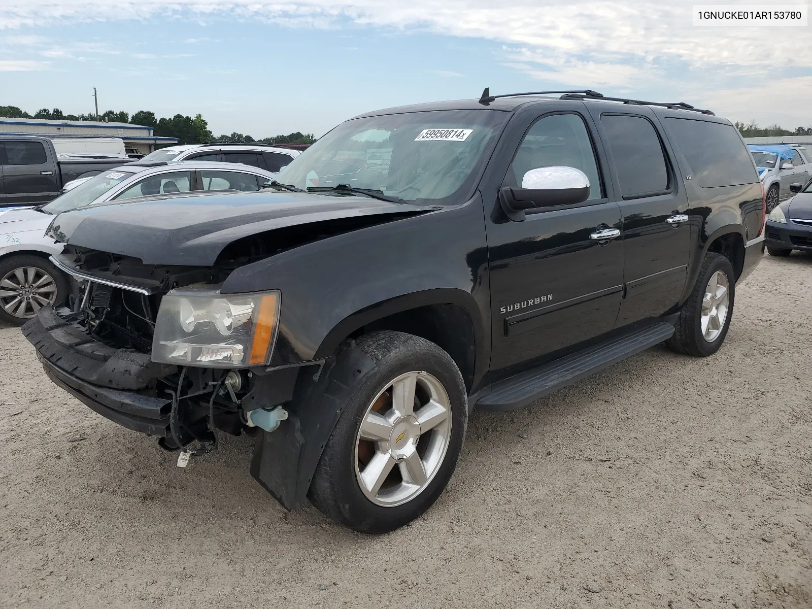 2010 Chevrolet Suburban C1500 Ltz VIN: 1GNUCKE01AR153780 Lot: 59950814