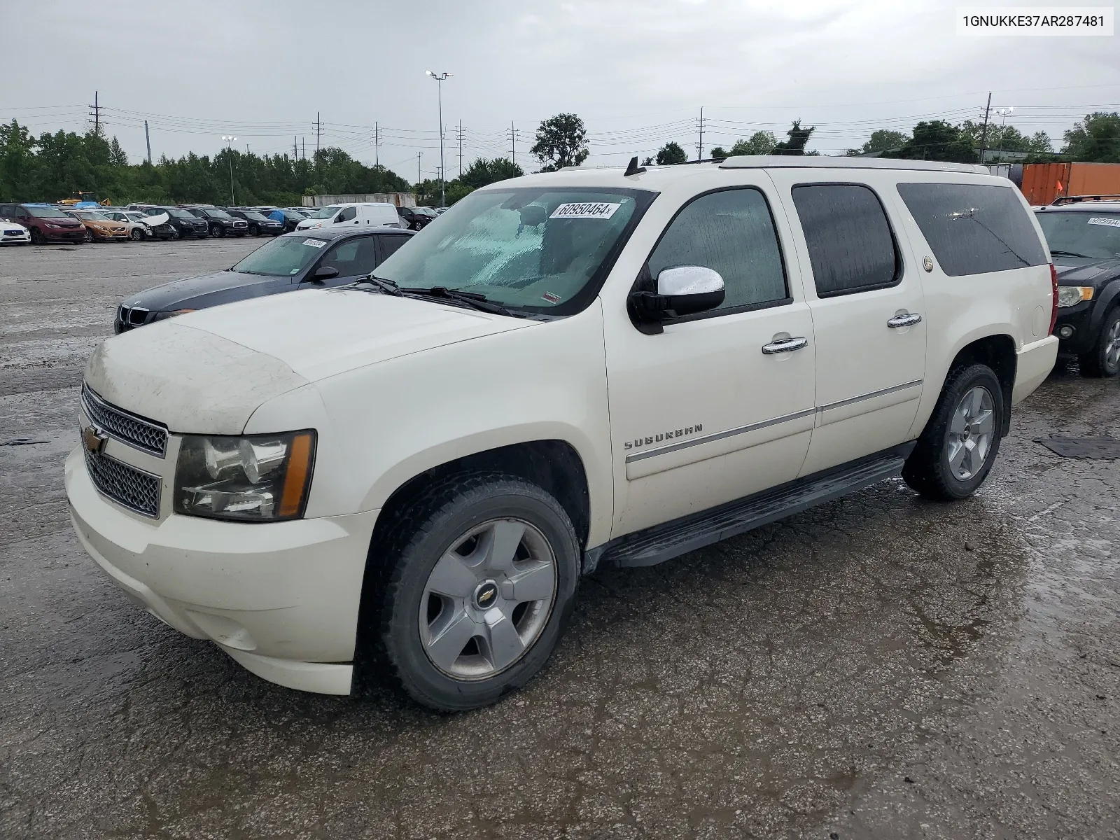 2010 Chevrolet Suburban K1500 Ltz VIN: 1GNUKKE37AR287481 Lot: 60950464