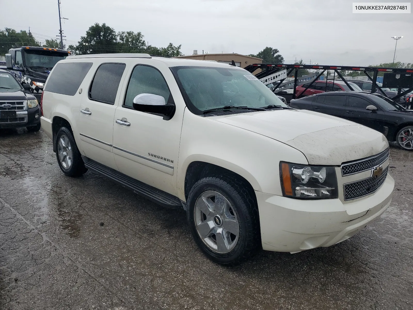 2010 Chevrolet Suburban K1500 Ltz VIN: 1GNUKKE37AR287481 Lot: 60950464