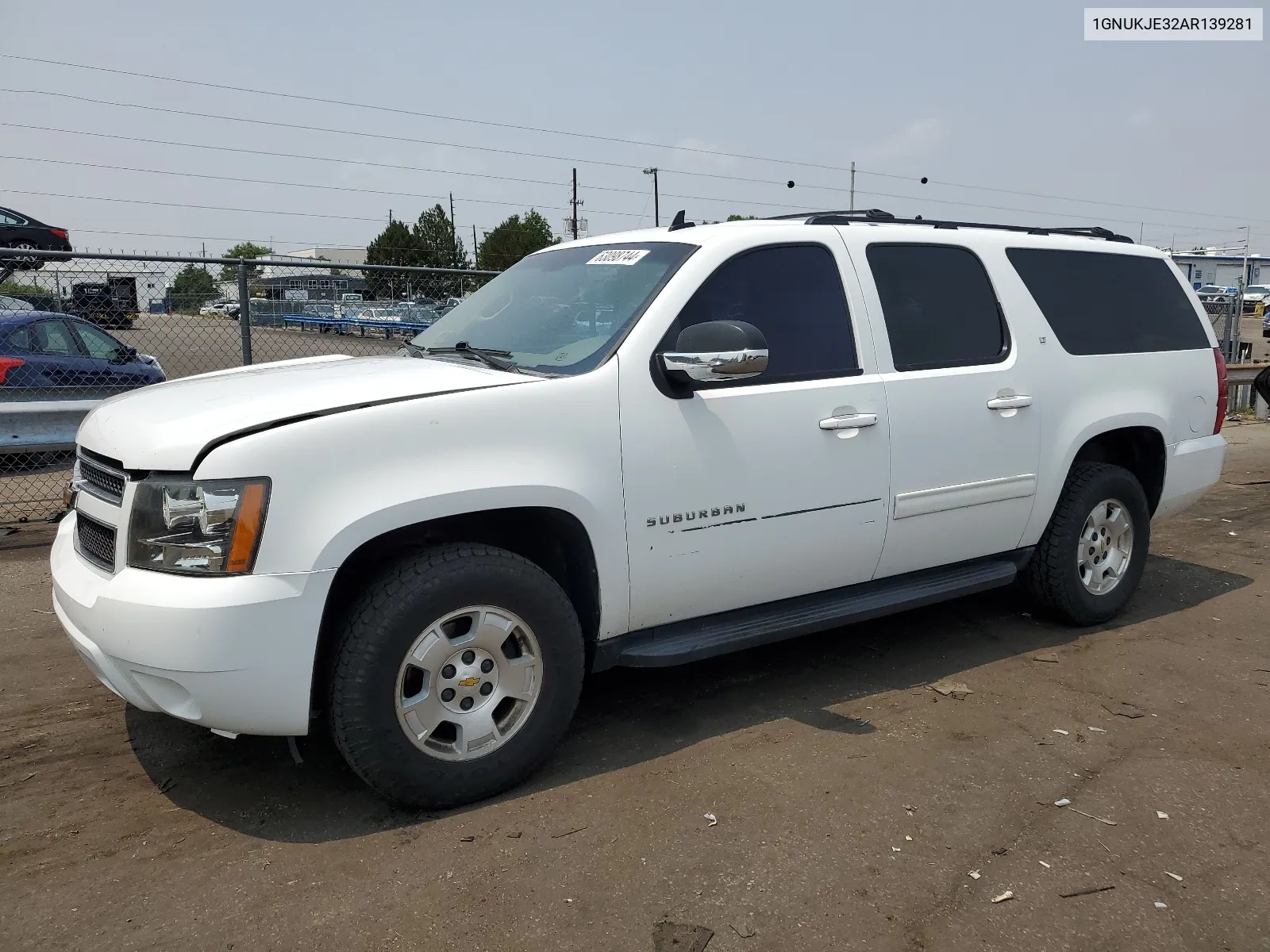 2010 Chevrolet Suburban K1500 Lt VIN: 1GNUKJE32AR139281 Lot: 63098744