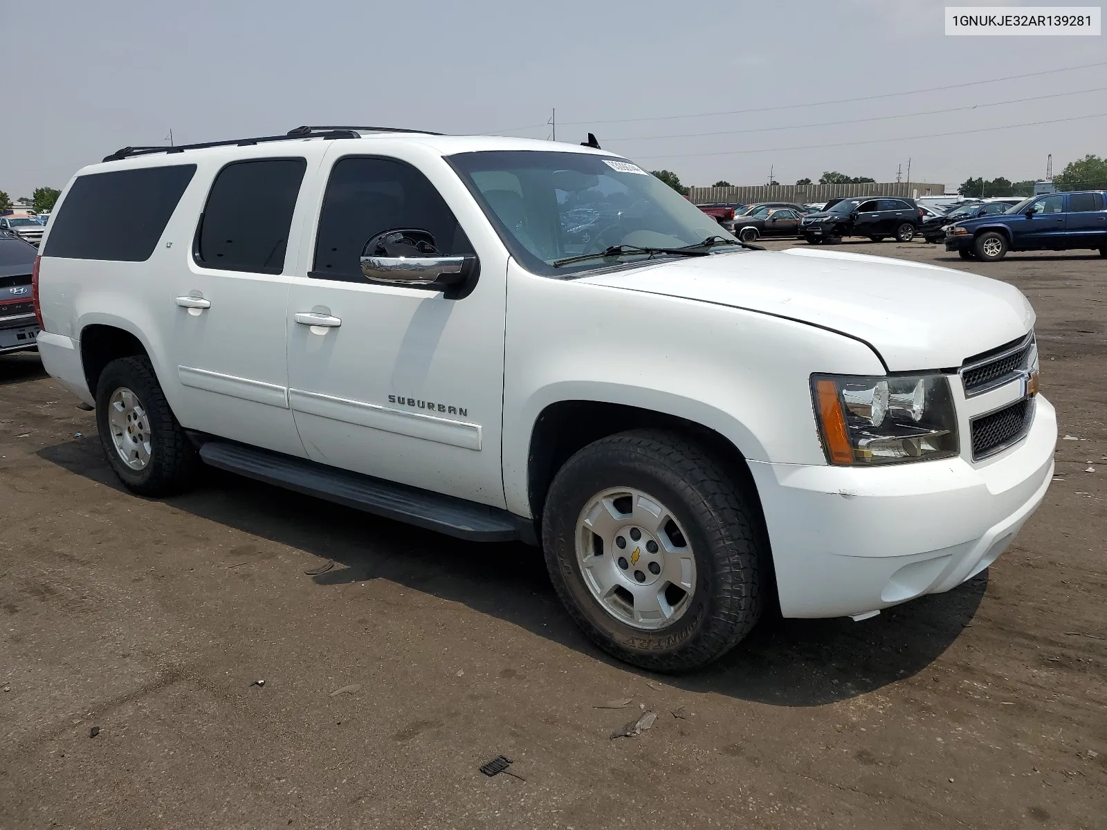 2010 Chevrolet Suburban K1500 Lt VIN: 1GNUKJE32AR139281 Lot: 63098744