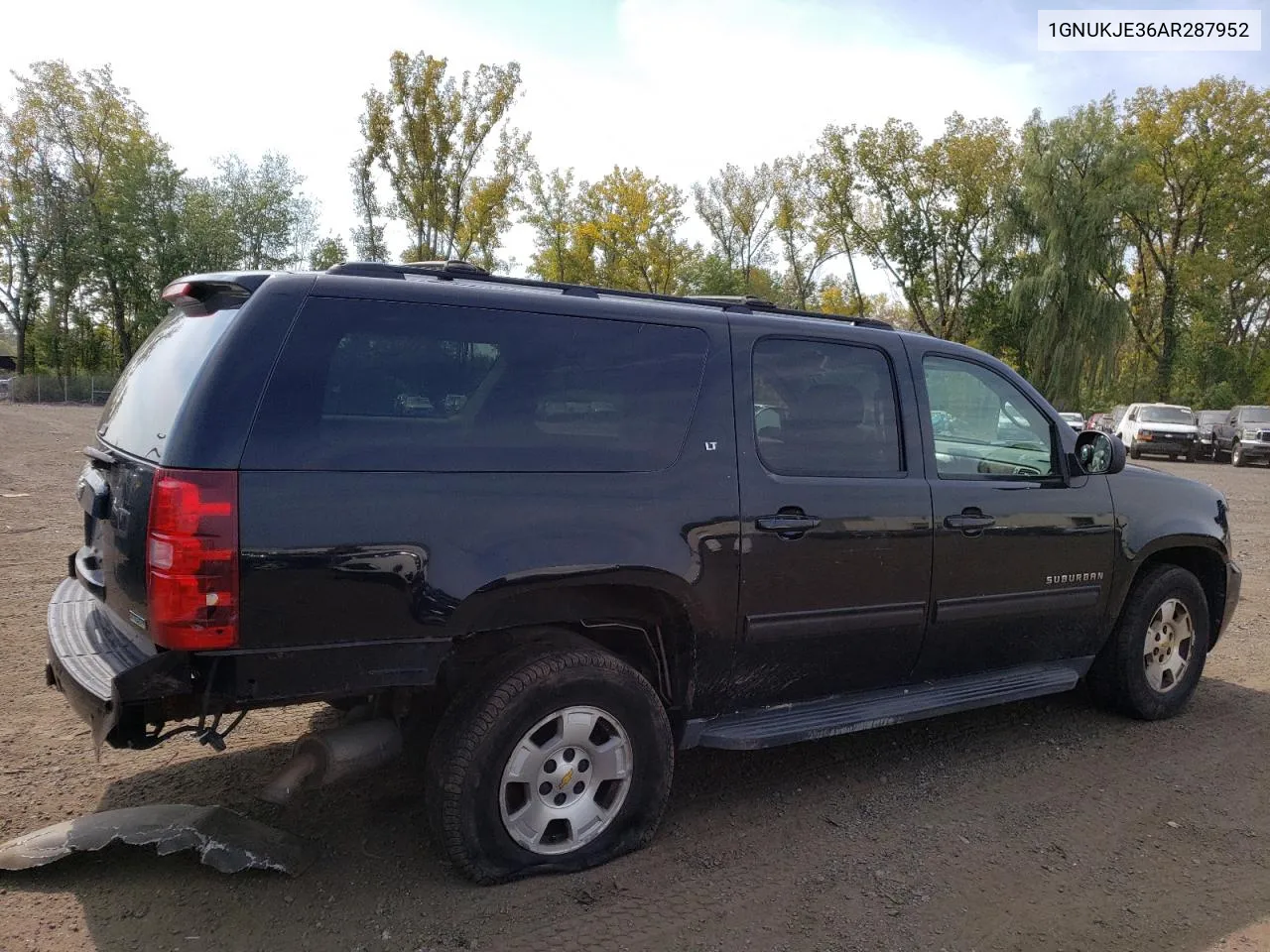 2010 Chevrolet Suburban K1500 Lt VIN: 1GNUKJE36AR287952 Lot: 72078574