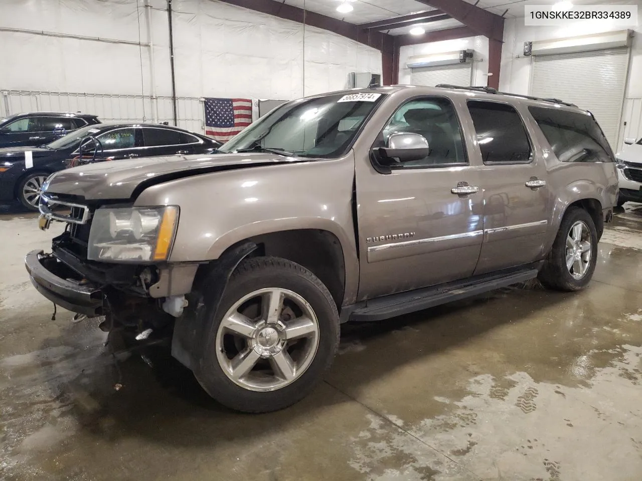 2011 Chevrolet Suburban K1500 Ltz VIN: 1GNSKKE32BR334389 Lot: 56857974