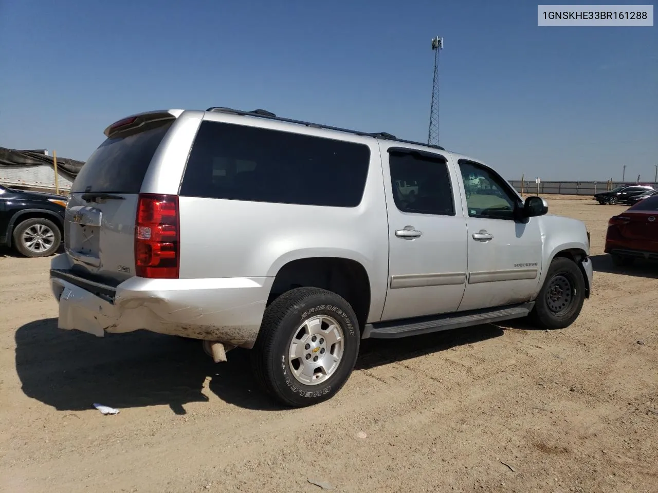 2011 Chevrolet Suburban K1500 Ls VIN: 1GNSKHE33BR161288 Lot: 62005814