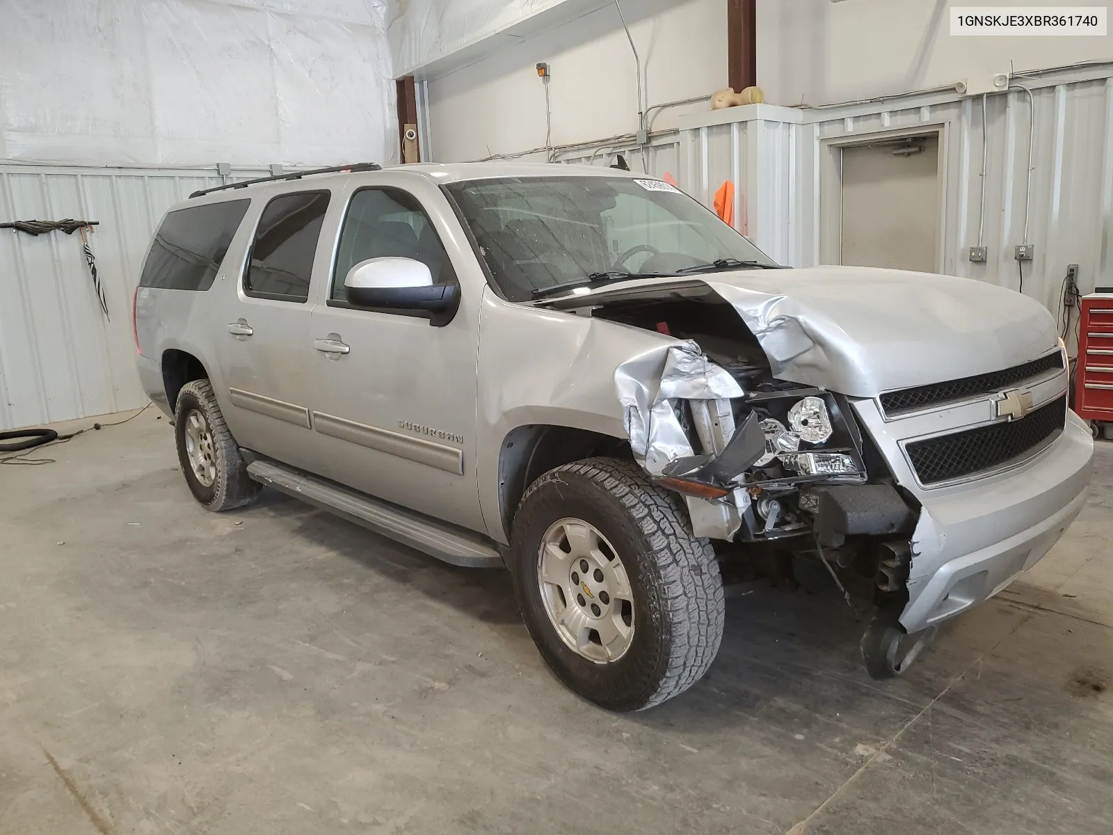 2011 Chevrolet Suburban K1500 Lt VIN: 1GNSKJE3XBR361740 Lot: 62459014