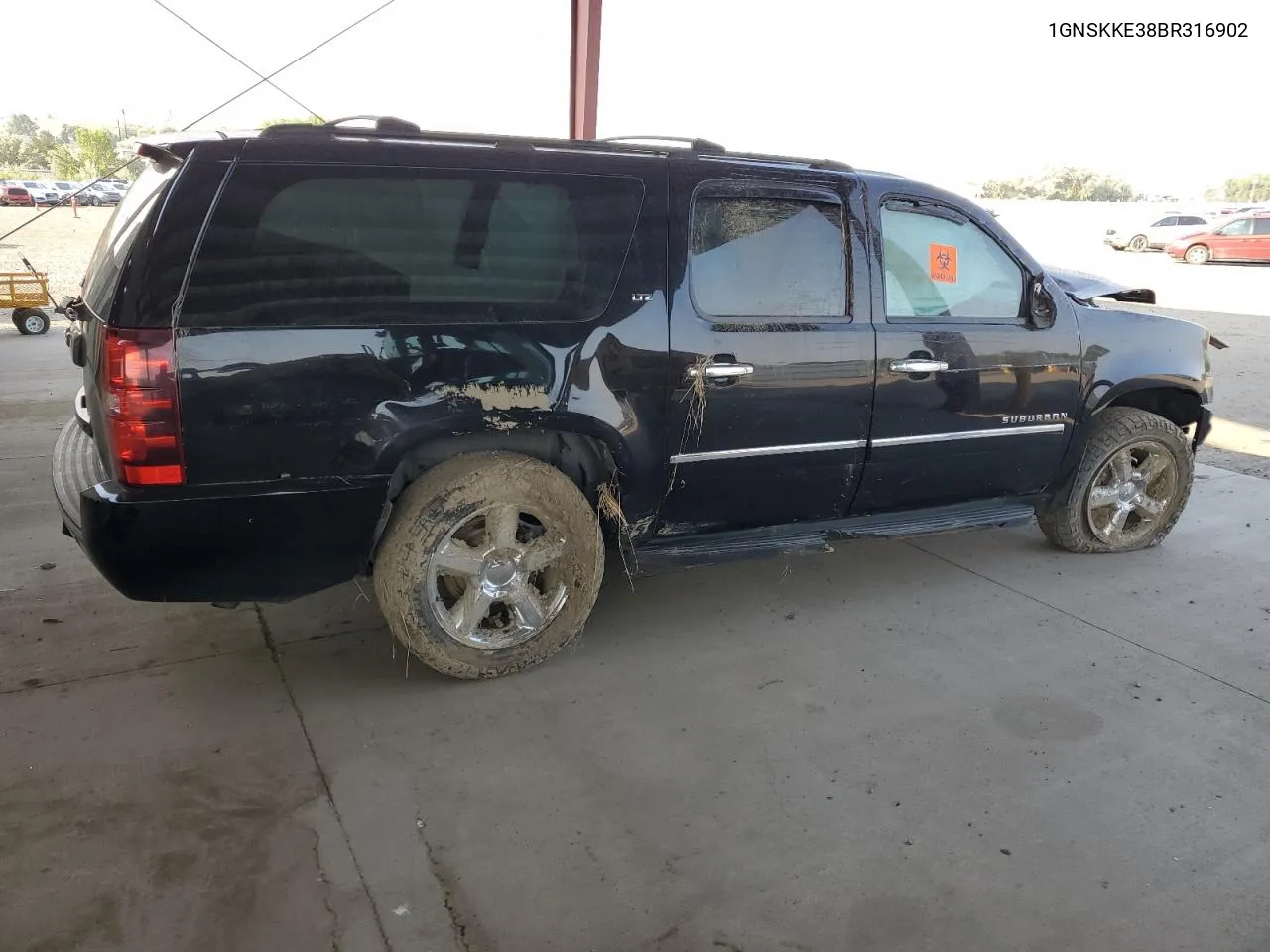 2011 Chevrolet Suburban K1500 Ltz VIN: 1GNSKKE38BR316902 Lot: 63916534