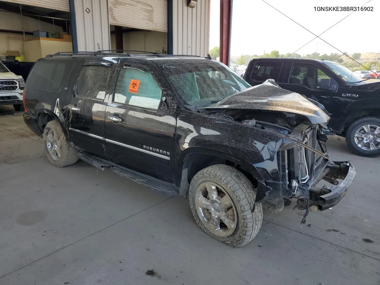 2011 Chevrolet Suburban K1500 Ltz VIN: 1GNSKKE38BR316902 Lot: 63916534