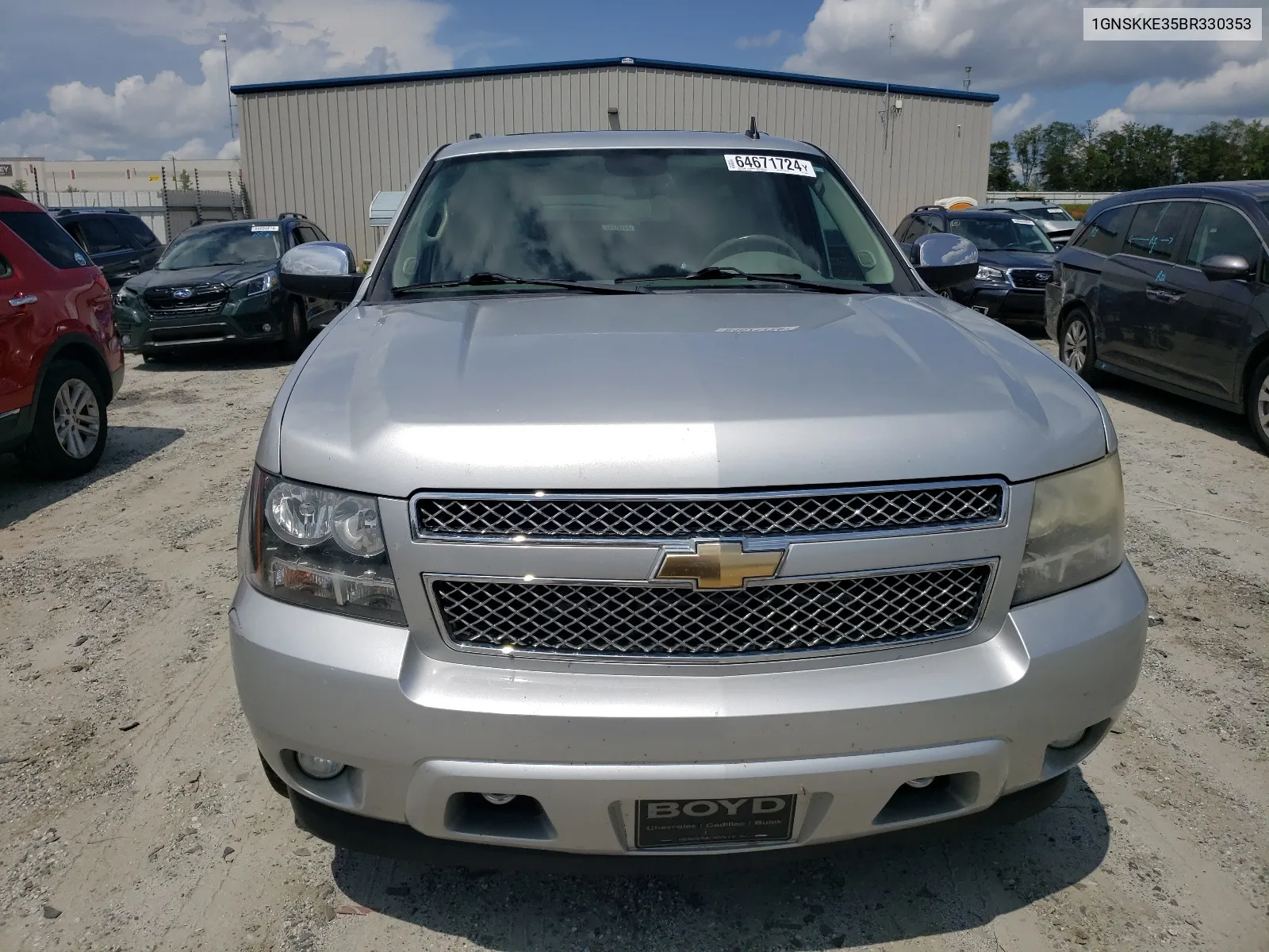 1GNSKKE35BR330353 2011 Chevrolet Suburban K1500 Ltz