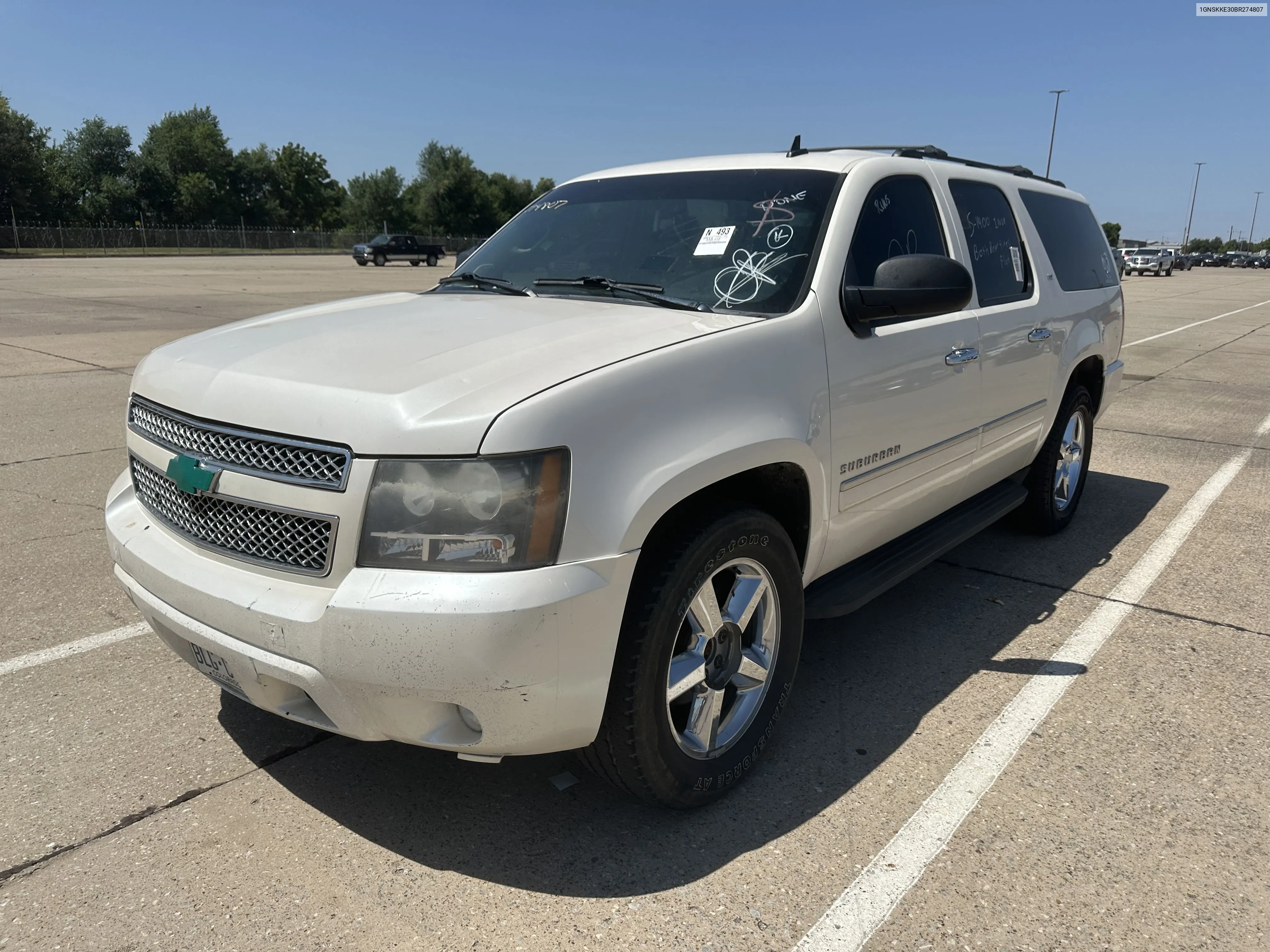 2011 Chevrolet Suburban K1500 Ltz VIN: 1GNSKKE30BR274807 Lot: 65400854