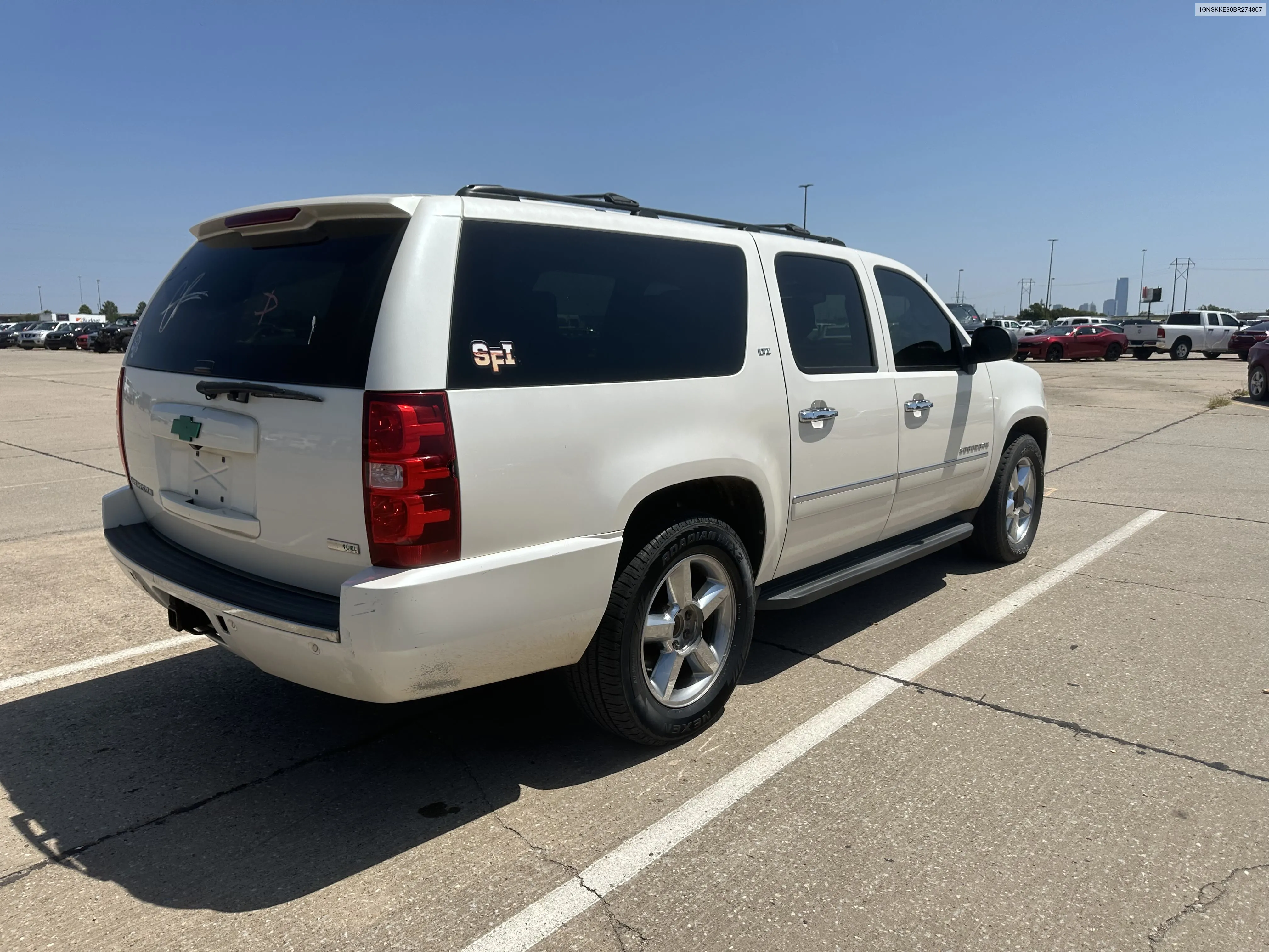 2011 Chevrolet Suburban K1500 Ltz VIN: 1GNSKKE30BR274807 Lot: 65400854