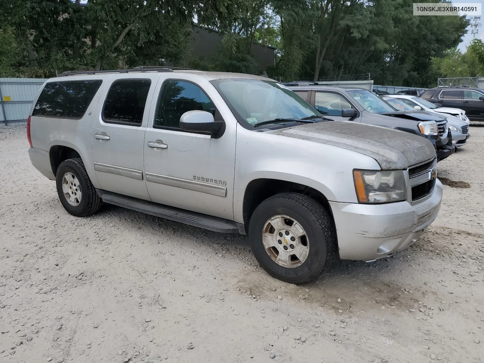 2011 Chevrolet Suburban K1500 Lt VIN: 1GNSKJE3XBR140591 Lot: 65646324