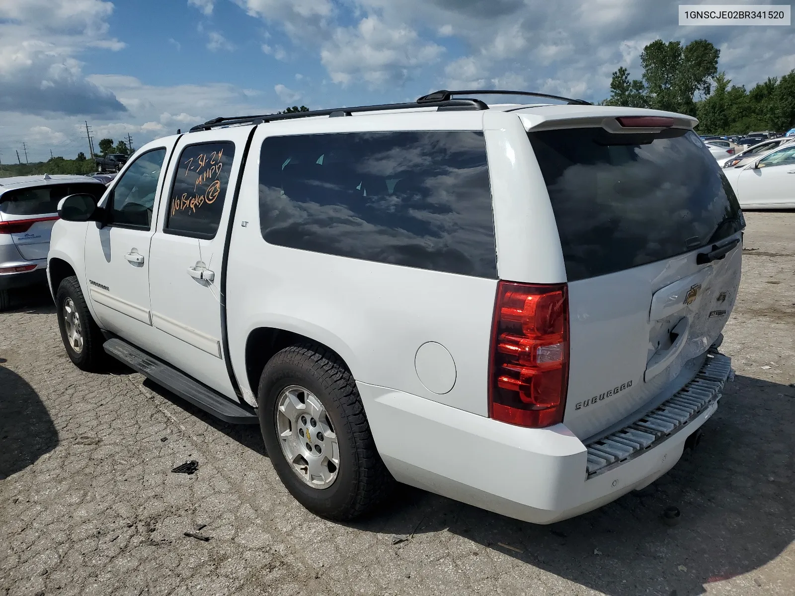 2011 Chevrolet Suburban C1500 Lt VIN: 1GNSCJE02BR341520 Lot: 65937524