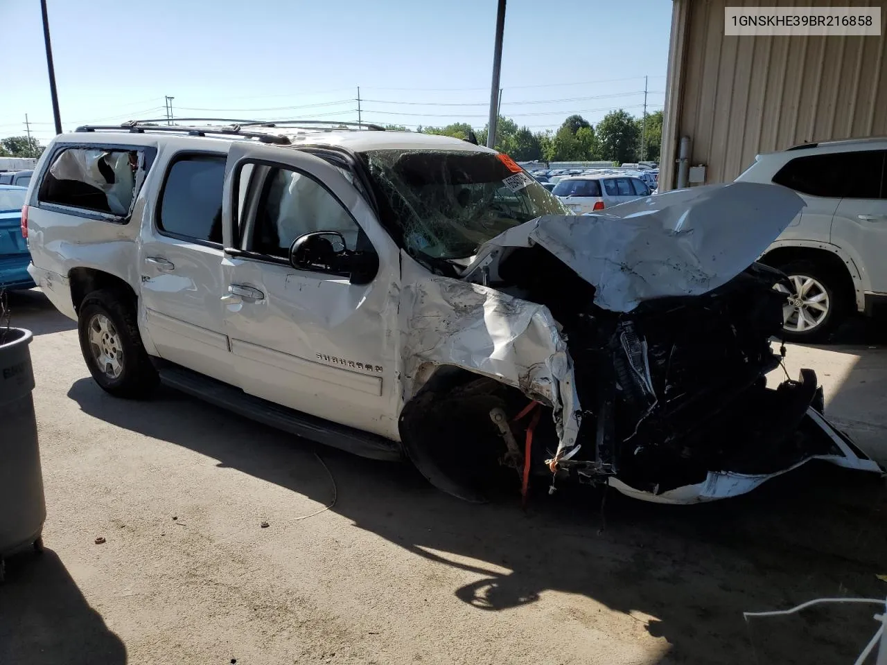 2011 Chevrolet Suburban K1500 Ls VIN: 1GNSKHE39BR216858 Lot: 66945734