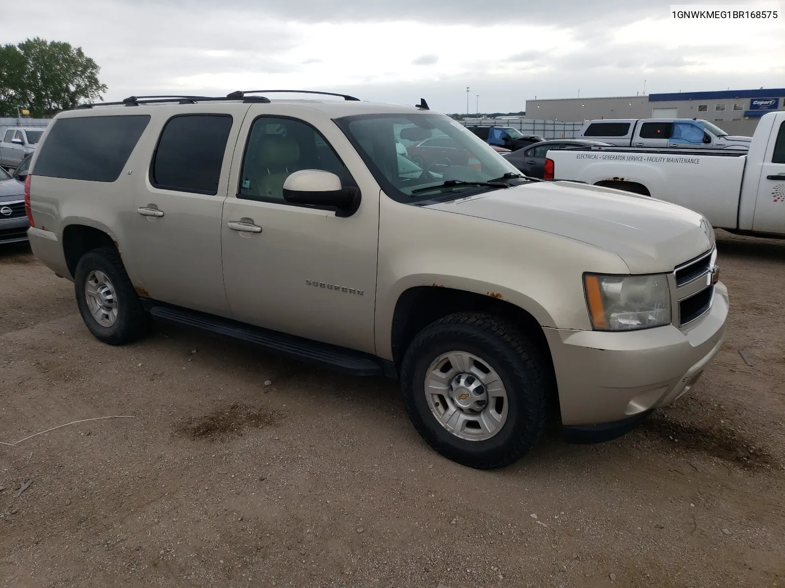 1GNWKMEG1BR168575 2011 Chevrolet Suburban K2500 Lt