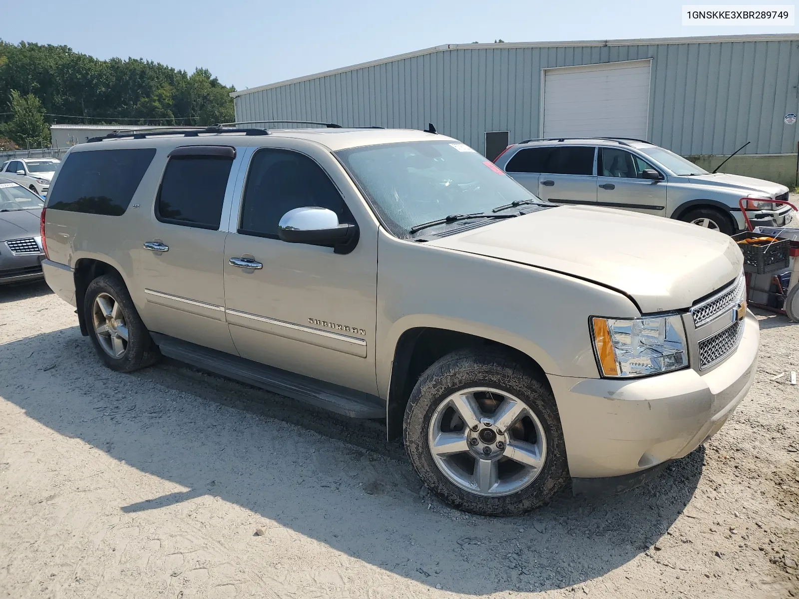 1GNSKKE3XBR289749 2011 Chevrolet Suburban K1500 Ltz