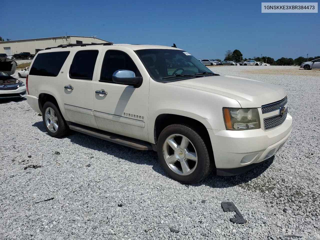 1GNSKKE3XBR384473 2011 Chevrolet Suburban K1500 Ltz