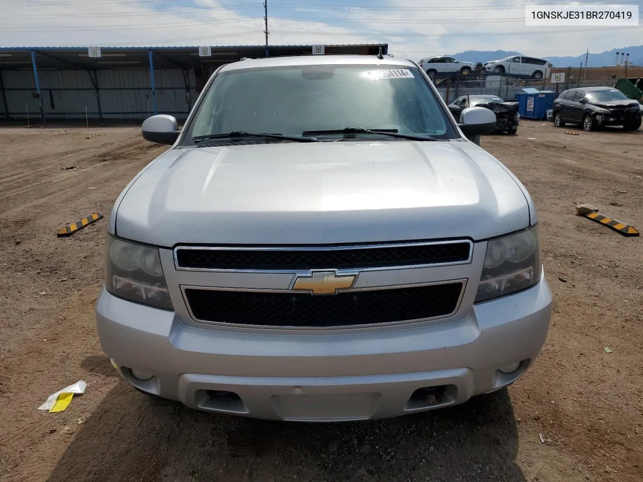 2011 Chevrolet Suburban K1500 Lt VIN: 1GNSKJE31BR270419 Lot: 69434114