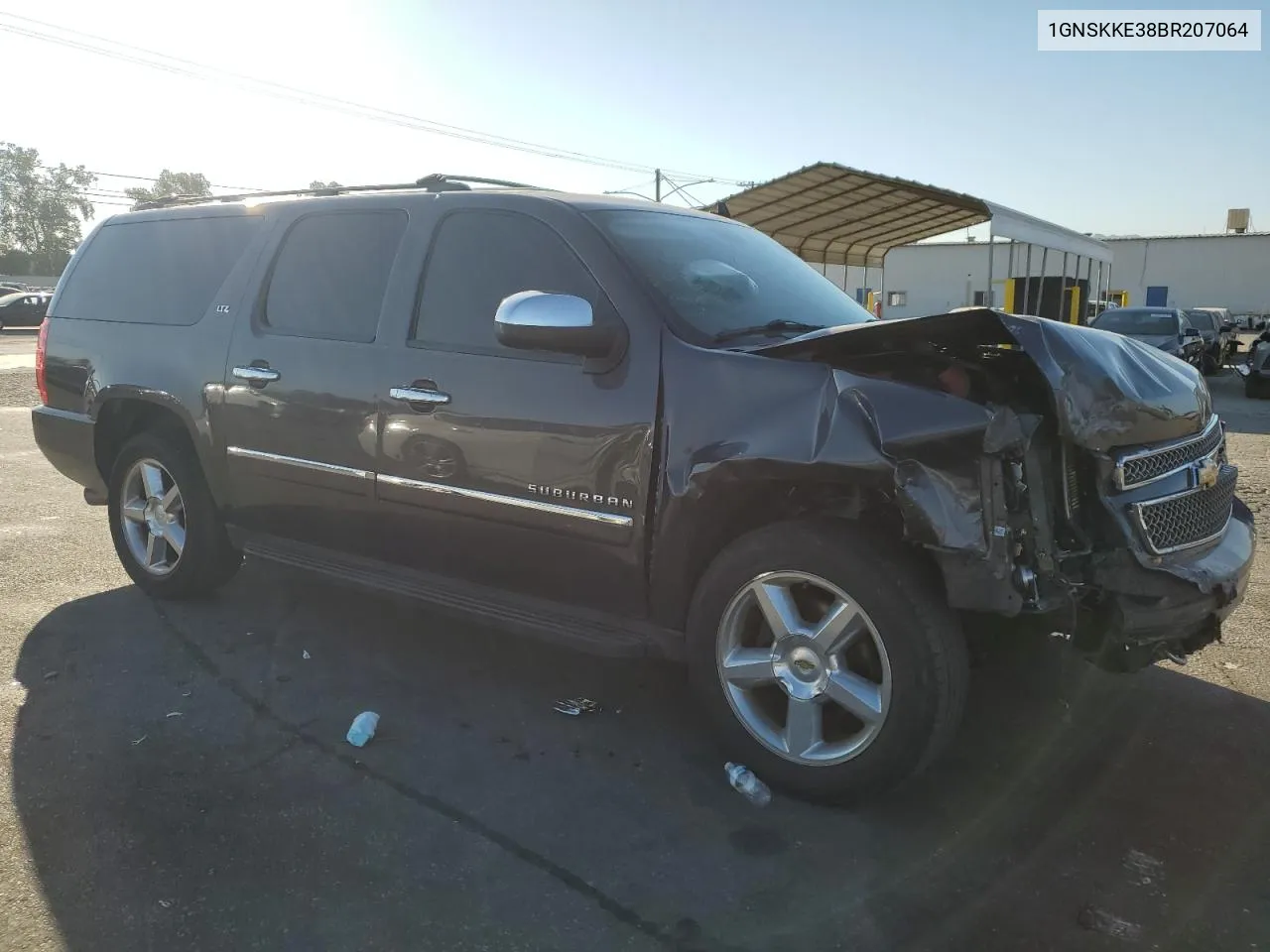 2011 Chevrolet Suburban K1500 Ltz VIN: 1GNSKKE38BR207064 Lot: 70100724