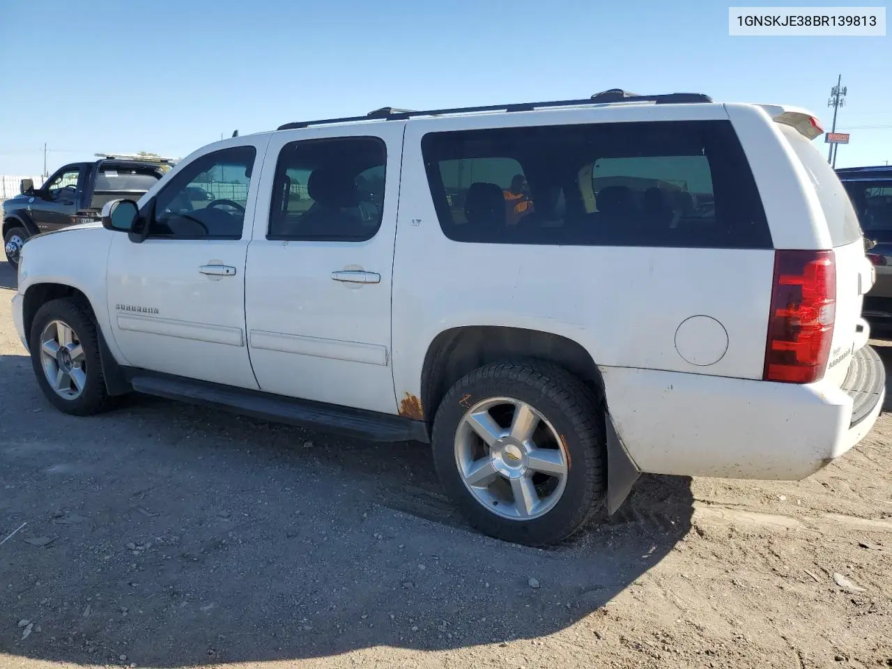 1GNSKJE38BR139813 2011 Chevrolet Suburban K1500 Lt