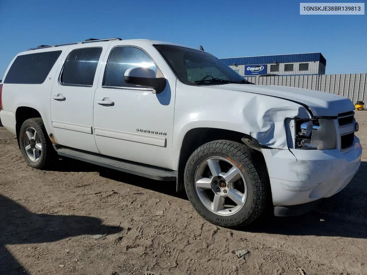 1GNSKJE38BR139813 2011 Chevrolet Suburban K1500 Lt