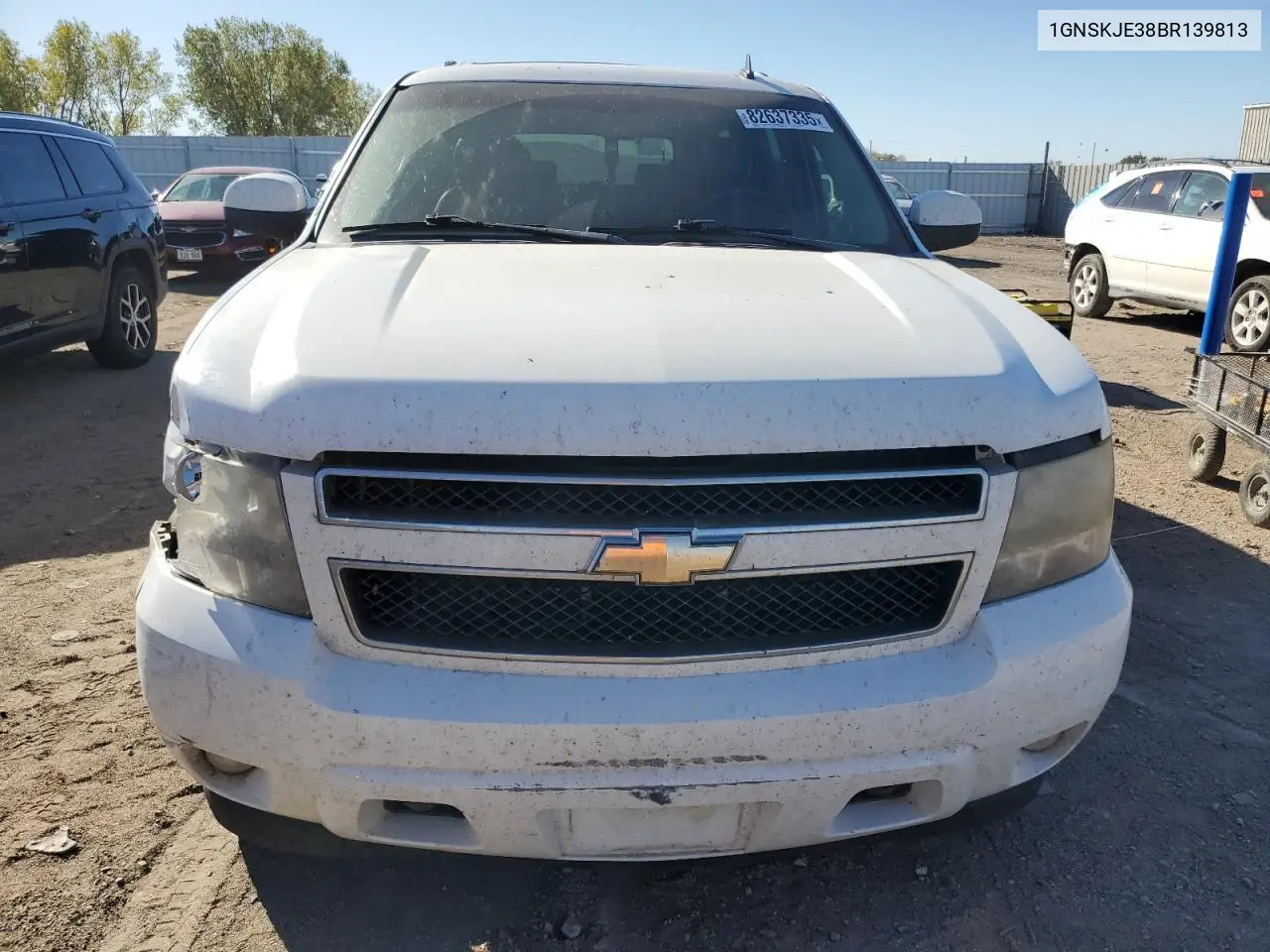 1GNSKJE38BR139813 2011 Chevrolet Suburban K1500 Lt