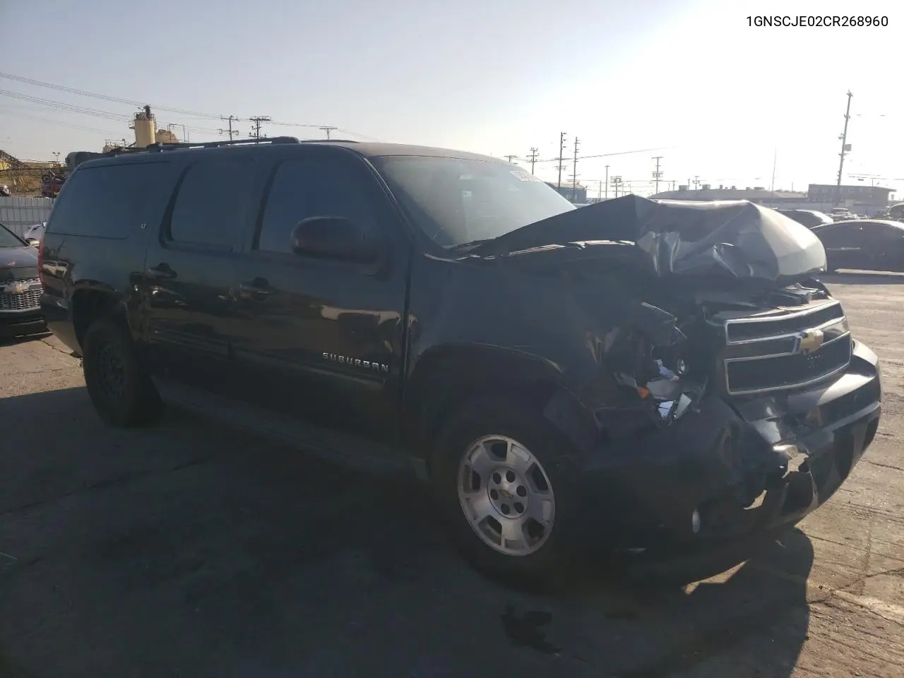 1GNSCJE02CR268960 2012 Chevrolet Suburban C1500 Lt