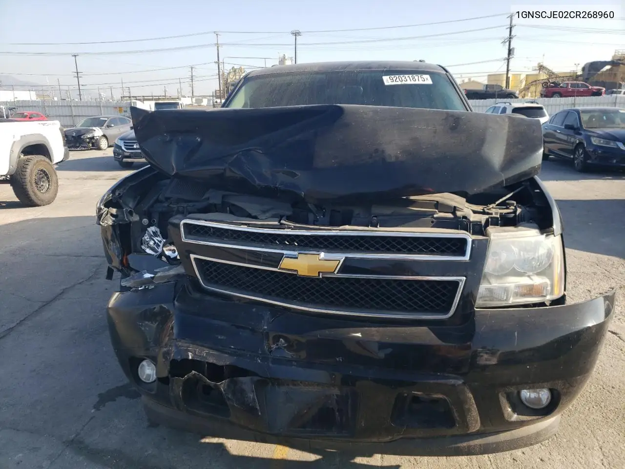 1GNSCJE02CR268960 2012 Chevrolet Suburban C1500 Lt
