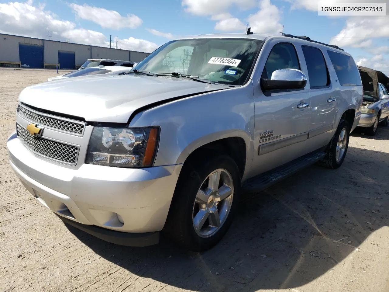 2012 Chevrolet Suburban C1500 Lt VIN: 1GNSCJE04CR207545 Lot: 47782564