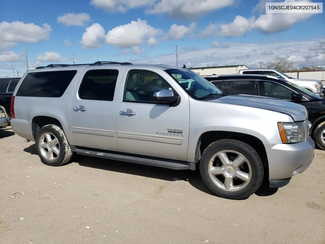 2012 Chevrolet Suburban C1500 Lt VIN: 1GNSCJE04CR207545 Lot: 47782564