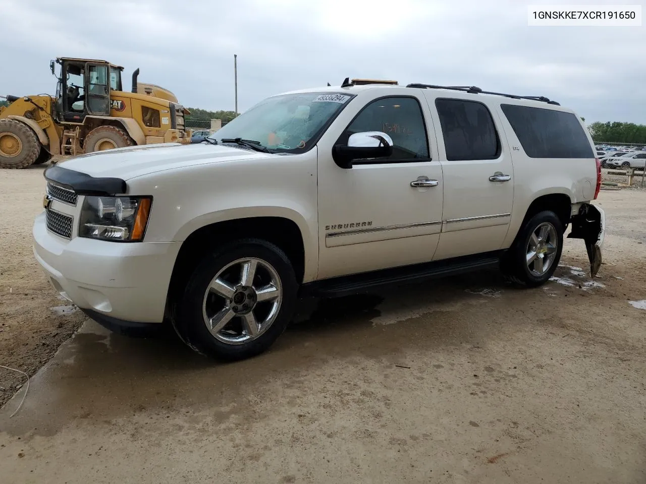 2012 Chevrolet Suburban K1500 Ltz VIN: 1GNSKKE7XCR191650 Lot: 49338294