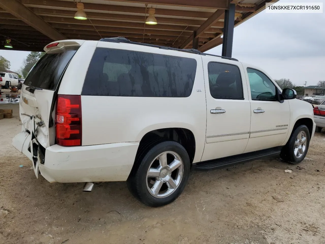 2012 Chevrolet Suburban K1500 Ltz VIN: 1GNSKKE7XCR191650 Lot: 49338294