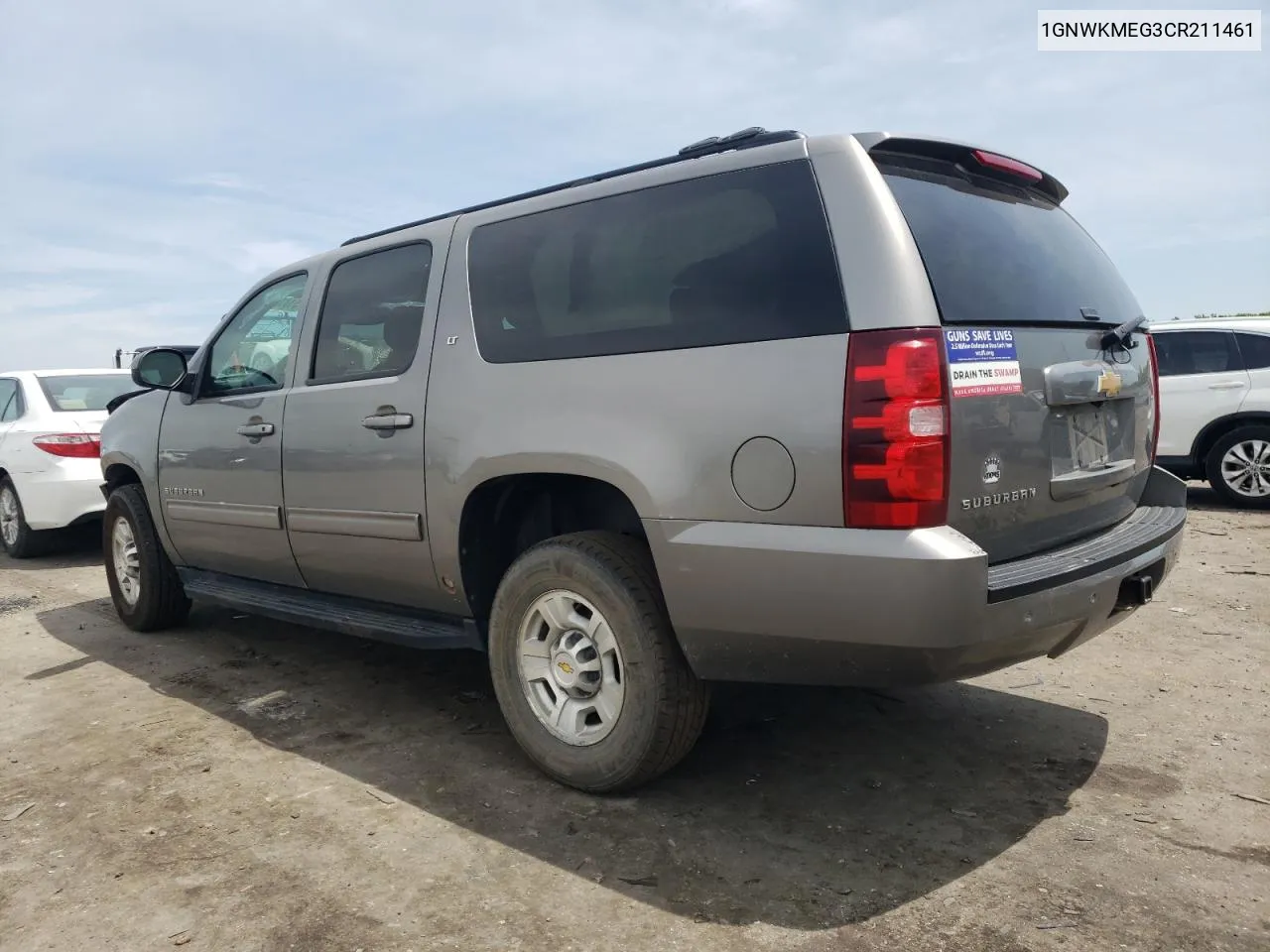 1GNWKMEG3CR211461 2012 Chevrolet Suburban K2500 Lt