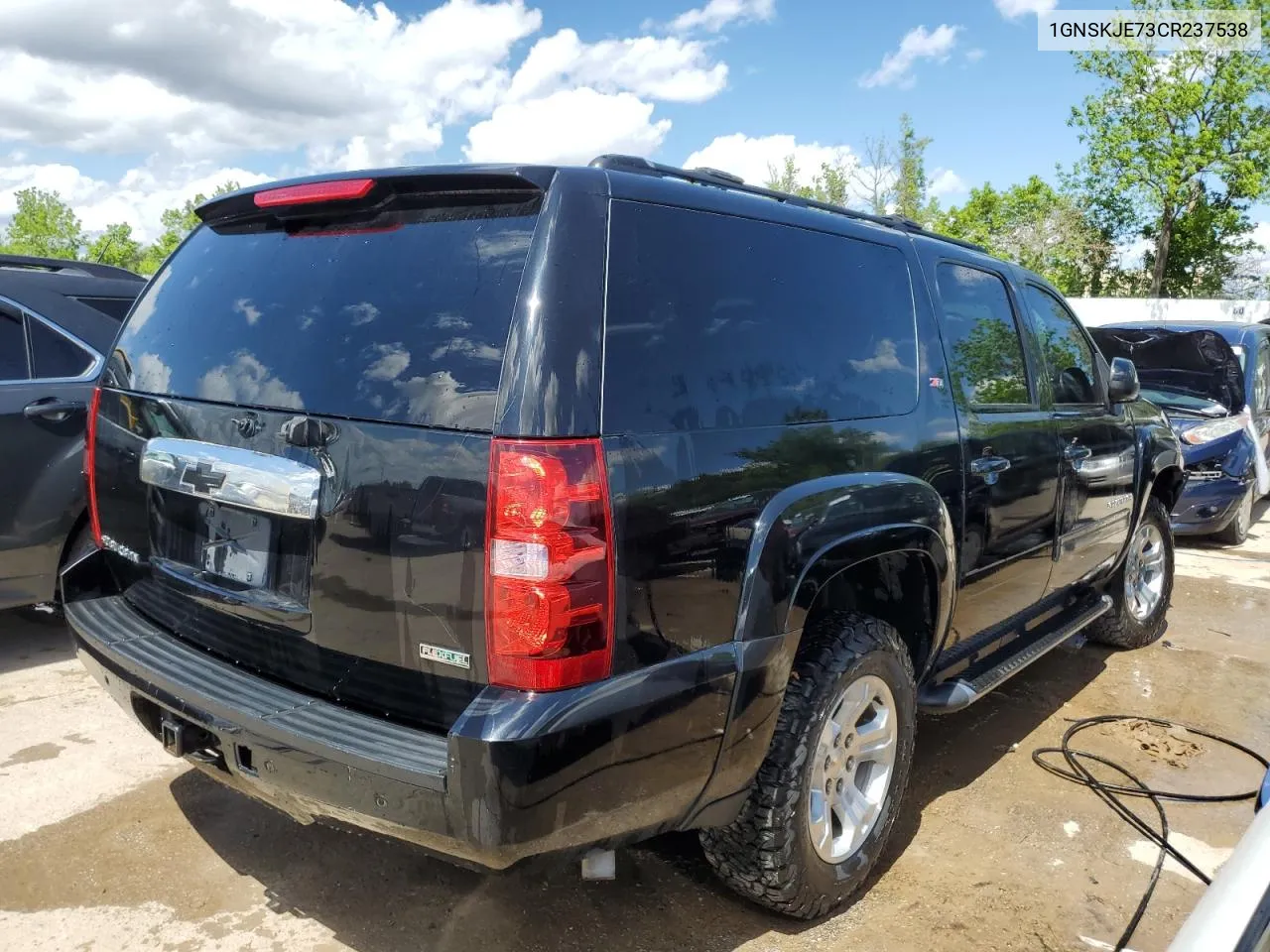 1GNSKJE73CR237538 2012 Chevrolet Suburban K1500 Lt