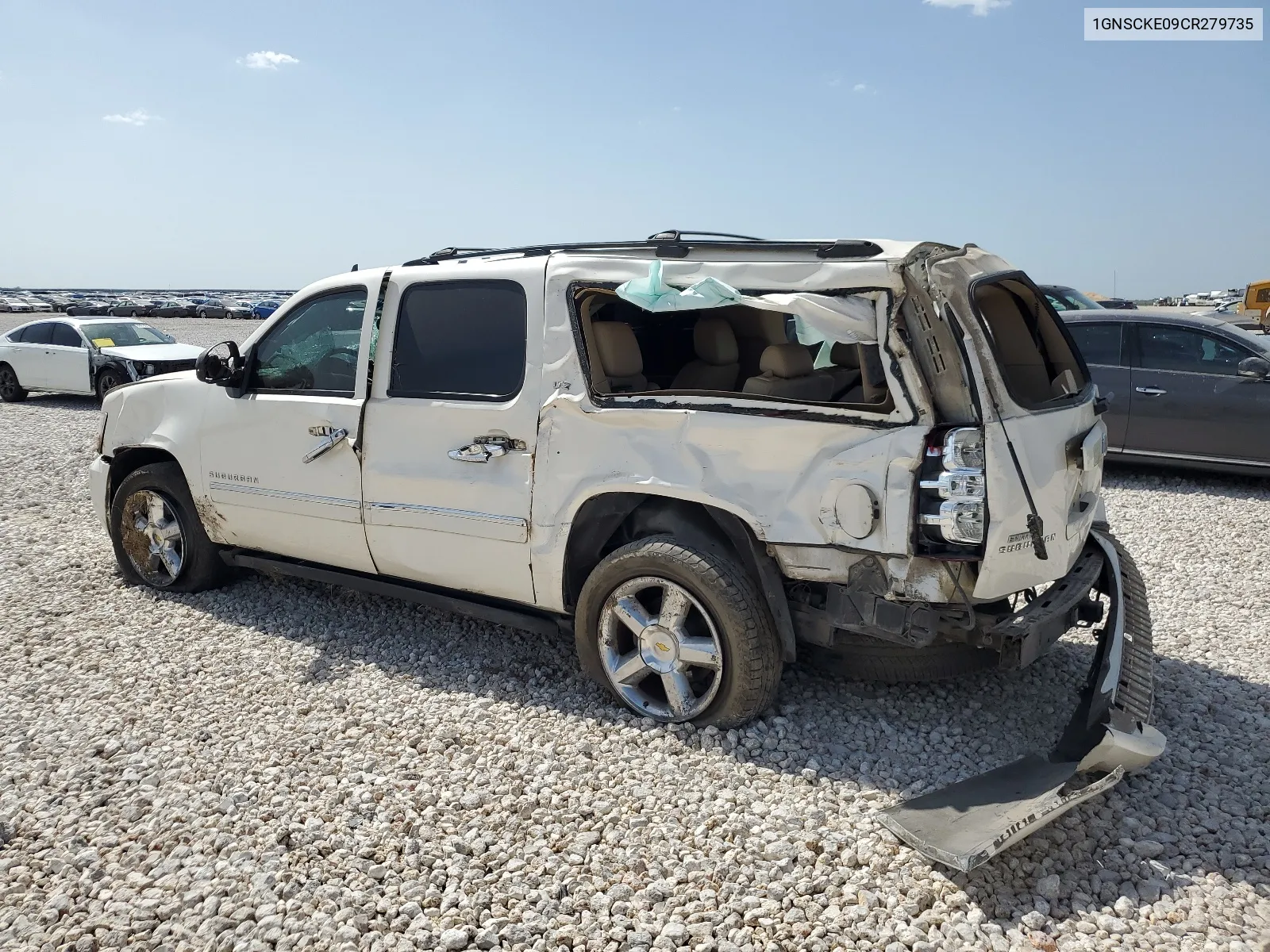 1GNSCKE09CR279735 2012 Chevrolet Suburban C1500 Ltz